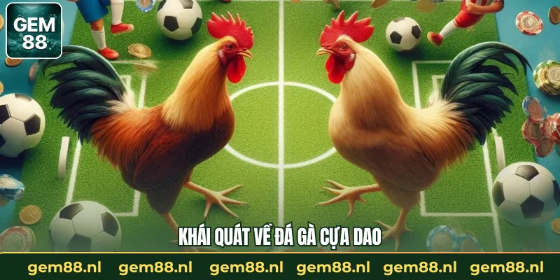Khái quát về đá gà cựa dao