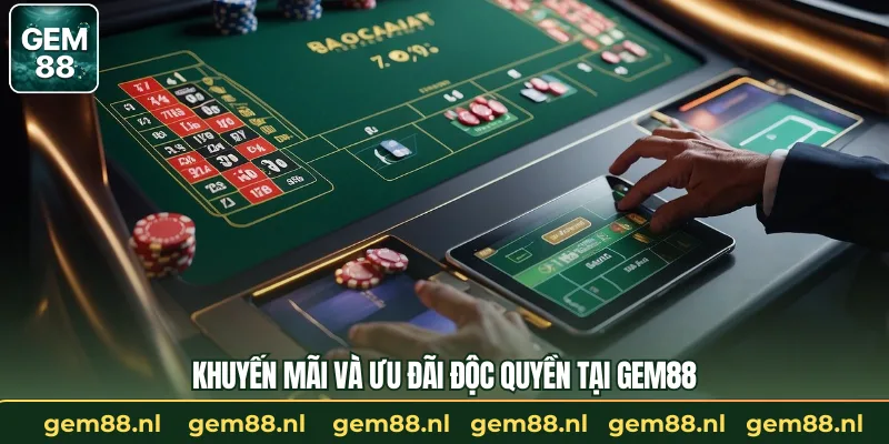 Khuyến mãi và ưu đãi độc quyền tại GEM88
