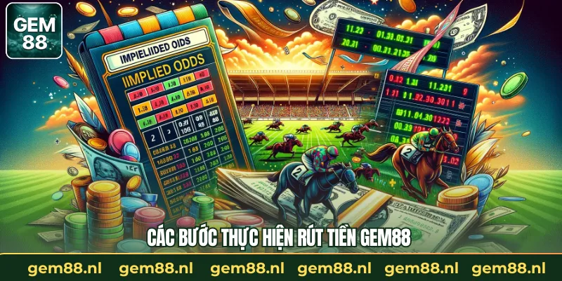 Các bước thực hiện rút tiền GEM88