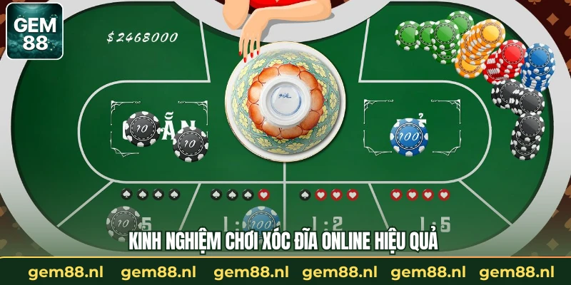 Kinh nghiệm chơi xóc đĩa online hiệu quả